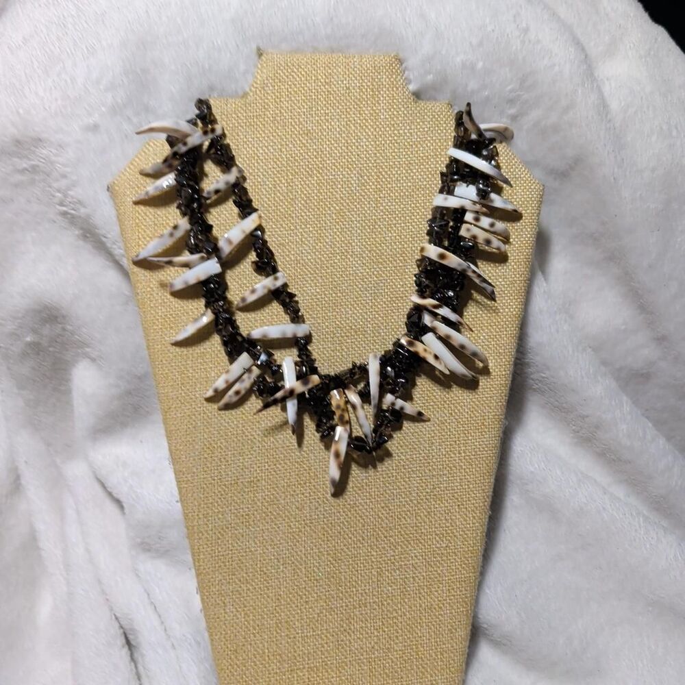 No-brand Women's Black and Grey Jewellery
